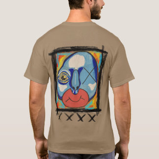 Camiseta Medios mixtos de Blue Guy
