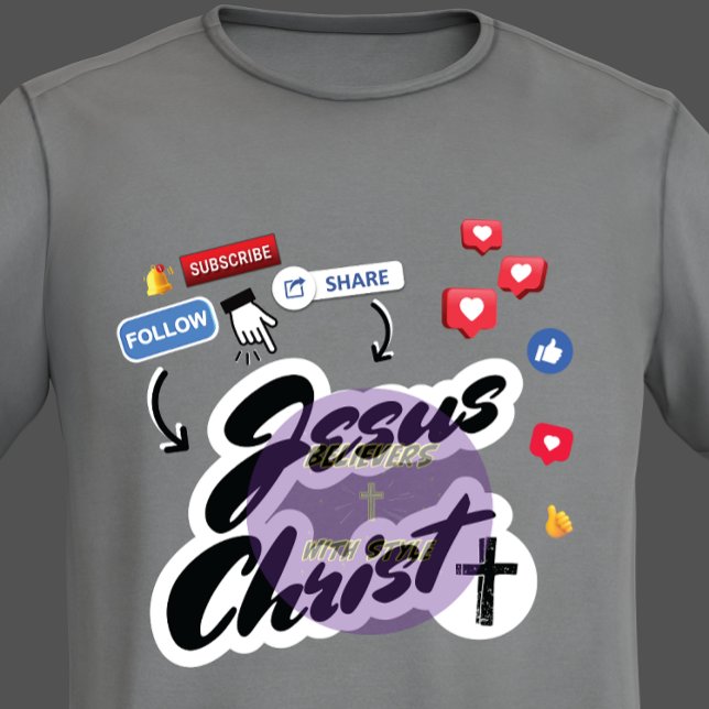 Camiseta Medios sociales - Cristiano (Subido por el creador)