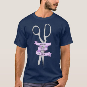 Camiseta Medir dos cortes una vez (3)