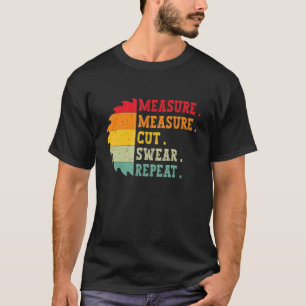 Camiseta Medir La Repetición De Barrido De Corte Para Carpi