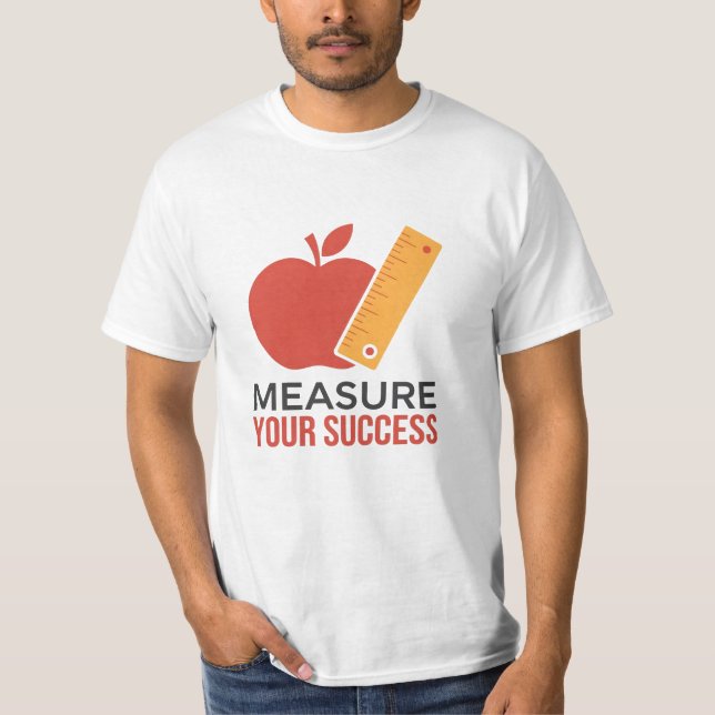 Camiseta Medir su éxito (Anverso)