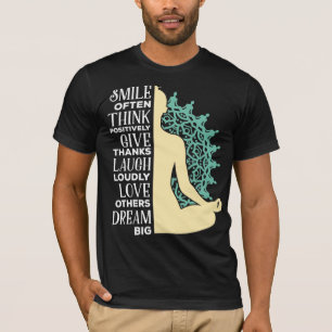 Camiseta Meditación budista del yoga cita budismo zen