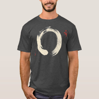 Camiseta Meditación Budista Yoga Bonsai Zen Enso Circle