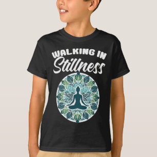 Camiseta Meditación caminando en quietud para amantes del y