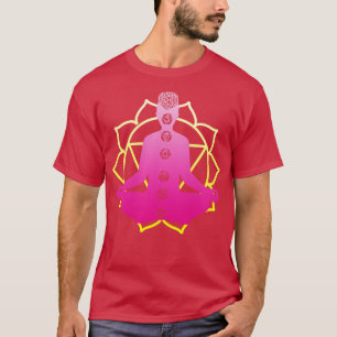 Camiseta Meditación Chakras Yoga Om Zen Budismo