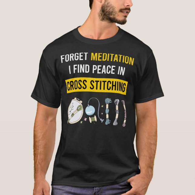 Camiseta Meditación cruzada (Anverso)