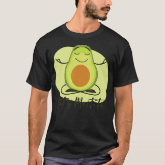 Camiseta Meditación de aguacates en Letx27