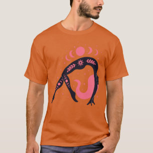 Camiseta Meditación de la Pose del Yoga Kundalini Namaste Y