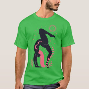 Camiseta Meditación de la Pose del Yoga Kundalini Namaste Y