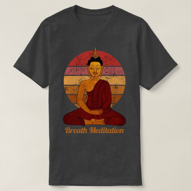 Camiseta Meditación de la respiración (Diseño del anverso)