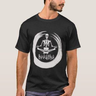 Camiseta Meditación de Skeleton