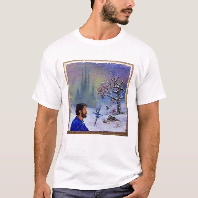 CAMISETA MEDITACIÓN DE UNA NOCHE (Anverso)