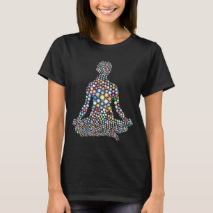 Camiseta Meditación De Yoga Mujer Salud Apacible