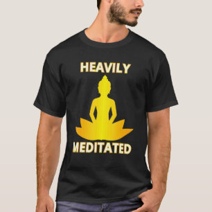 Camiseta Meditación de yoga muy meditada Guerrero espiritua