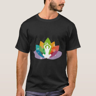 Camiseta Meditación de yoga para la paz asombrosa Namaste F