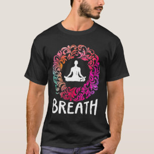 Camiseta Meditación de yoga respiratorio Inspiradora