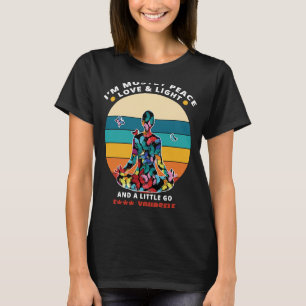 Camiseta Meditación de Yoga Soy Mayormente Amor por la Paz 
