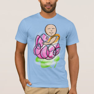 Camiseta Meditación del Monje Loto