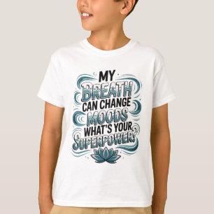 Camiseta Meditación divertida de Yoga Respiración _2