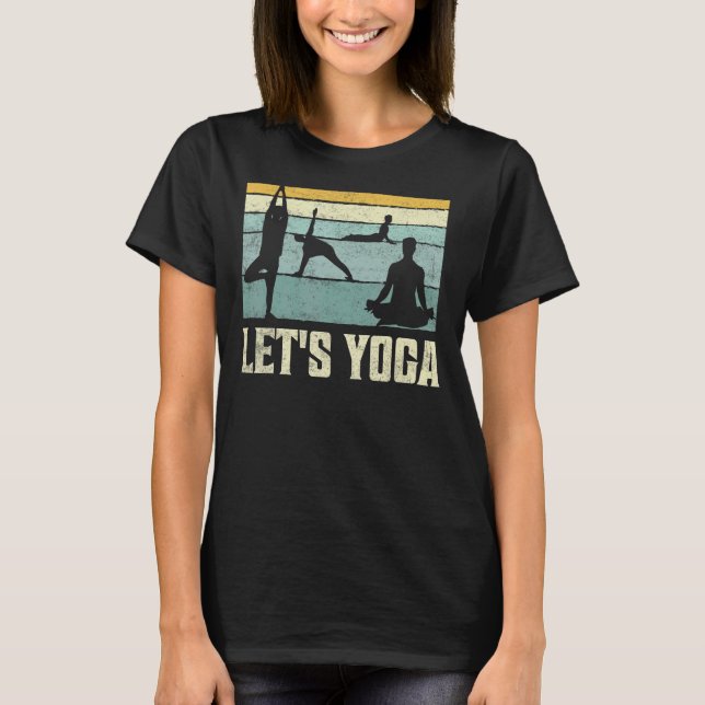 Camiseta Meditación espiritual del yoga (Anverso)