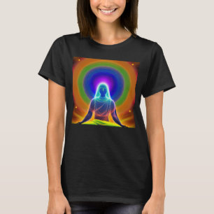 Camiseta Meditación Iluminación Yoga espiritual trascendent