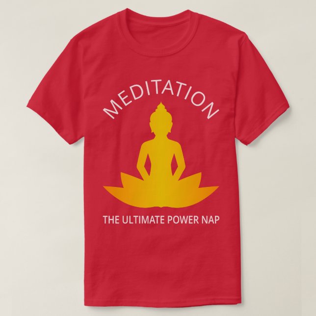 Camiseta Meditación La Potencia Última Nap III (Diseño del anverso)