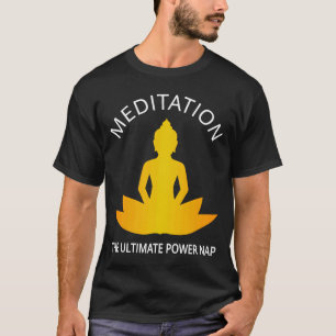 Camiseta Meditación La Siesta Definitiva Totalmente Meditad