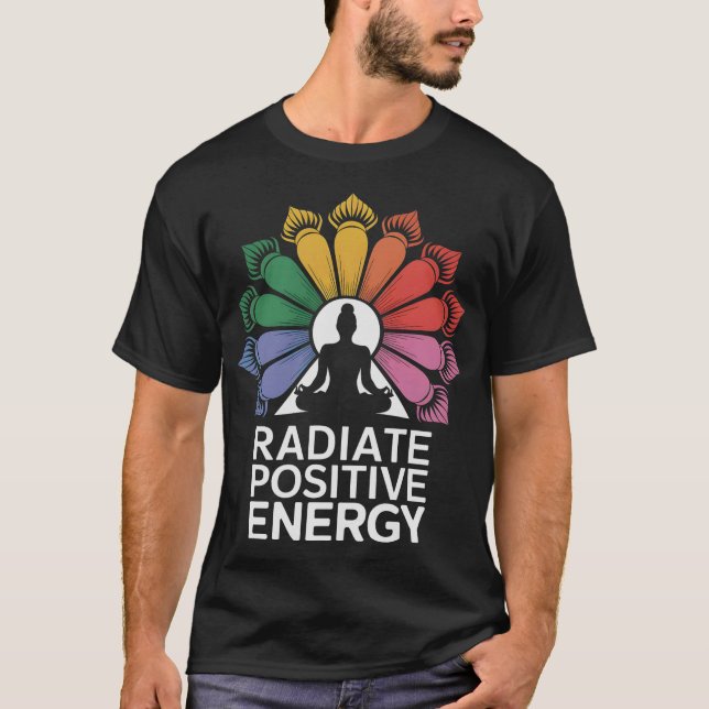 Camiseta Meditación mediática de S2 Chakra Chakras (43) (Anverso)