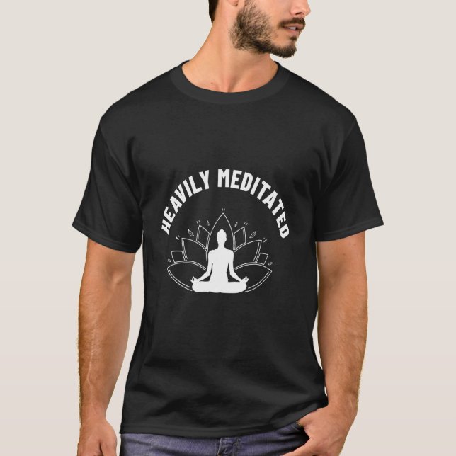 Camiseta Meditación Mediática Muy Meditada Relajación B (Anverso)