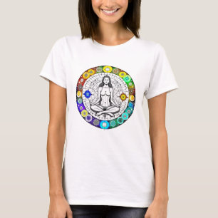 Camiseta Meditación pacífica tranquila y serena