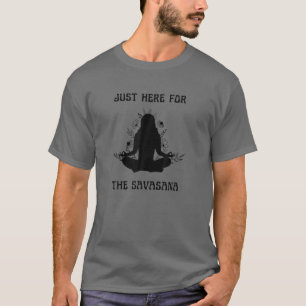 Camiseta Meditación Savasana Yoga Y Yogi New Age Fitness