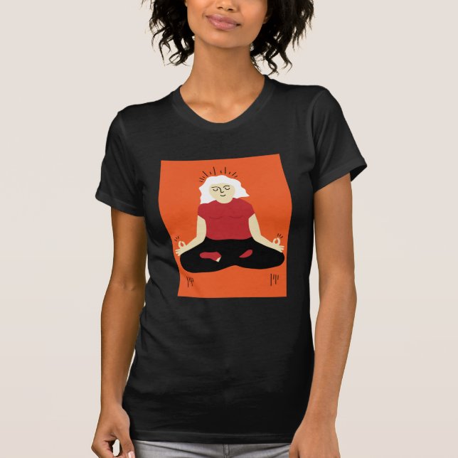 Camiseta Meditación trascendental (Anverso)