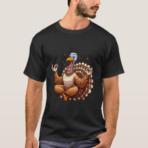 Camiseta Meditación Turquía Yoga Pose Relajante Animal