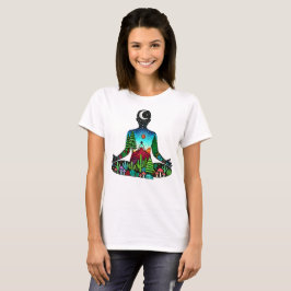 Camiseta meditación y yoga