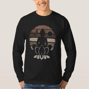 Camiseta Meditación Yoga Zen Buddha & Lotus