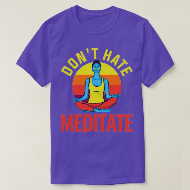 Camiseta Meditar el odio de Donx27t 1 (Diseño del anverso)