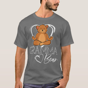 Camiseta Meditating Gramma Bear - Grandma Bear Premium