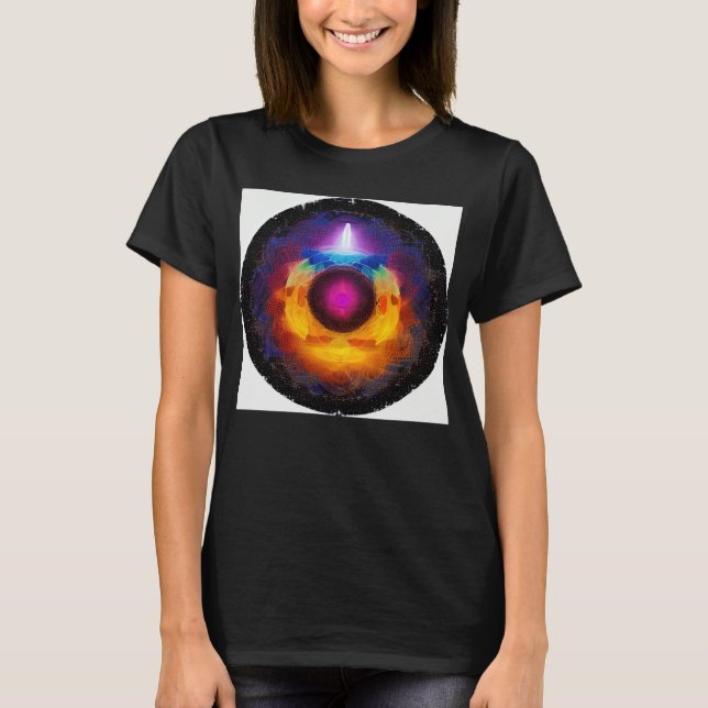 Camiseta Meditation Enlightment Spiritual Yoga Transcendent (Anverso)