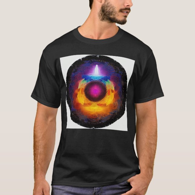 Camiseta Meditation Enlightment Spiritual Yoga Transcendent (Anverso)