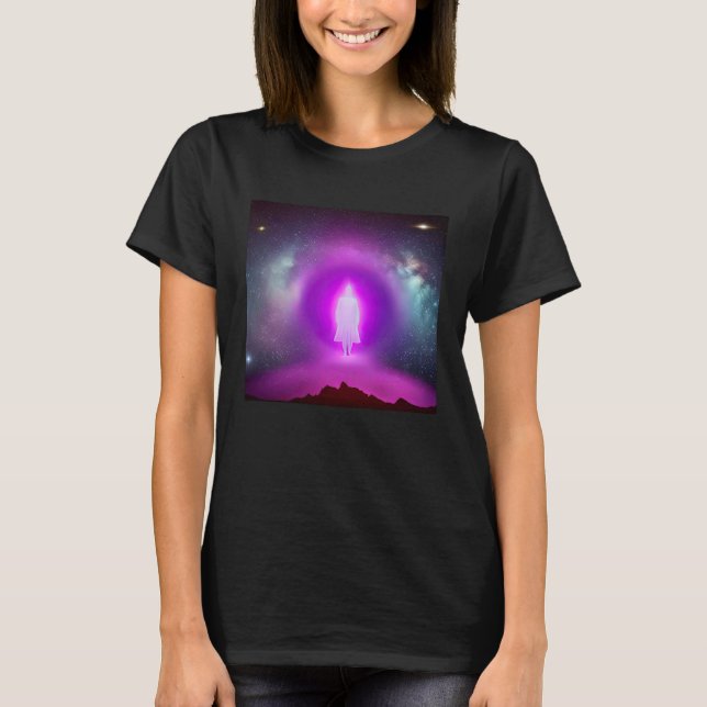 Camiseta Meditation Enlightment Spiritual Yoga Transcendent (Anverso)