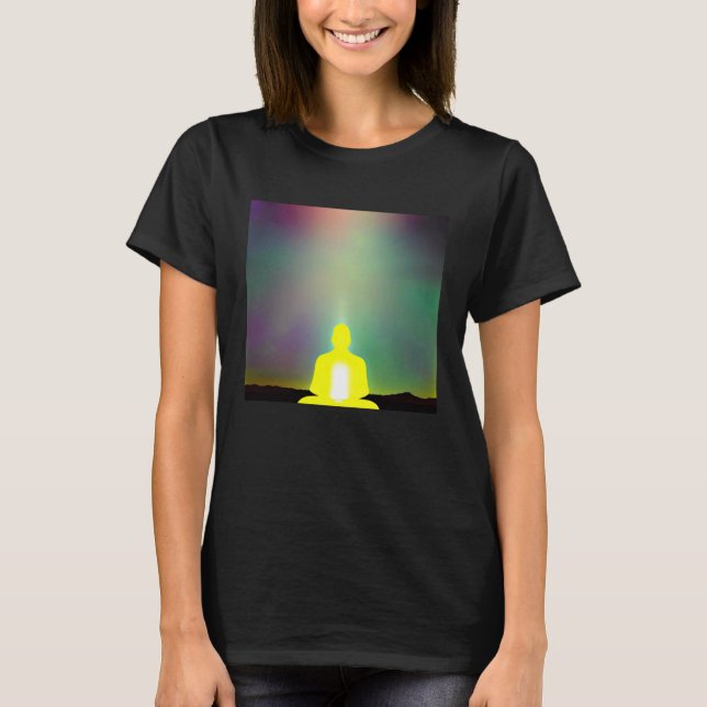 Camiseta Meditation Enlightment Spiritual Yoga Transcendent (Anverso)