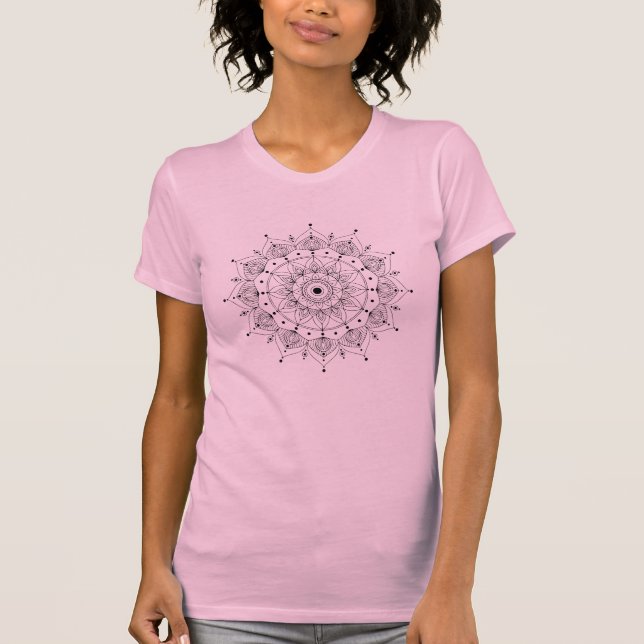 Camiseta Meditation - Mandala Symbol (Anverso)