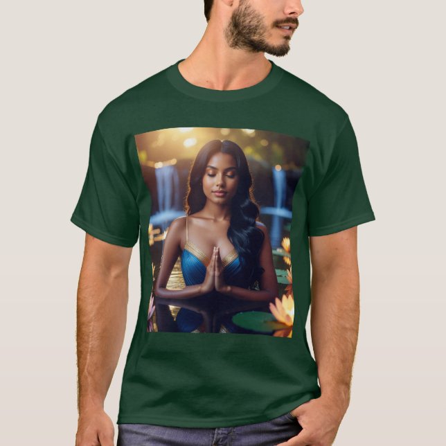 CAMISETA MEDITATION - YOGA - WELLNESS - CARPE DIEM (Anverso)