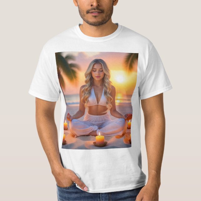 CAMISETA MEDITATION - YOGA - WELLNESS - CARPE DIEM (Anverso)