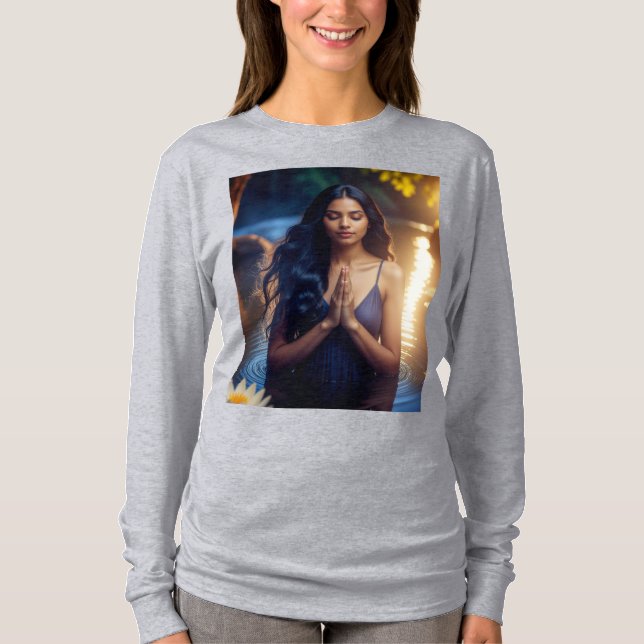 CAMISETA MEDITATION - YOGA - WELLNESS - CARPE DIEM (Anverso)