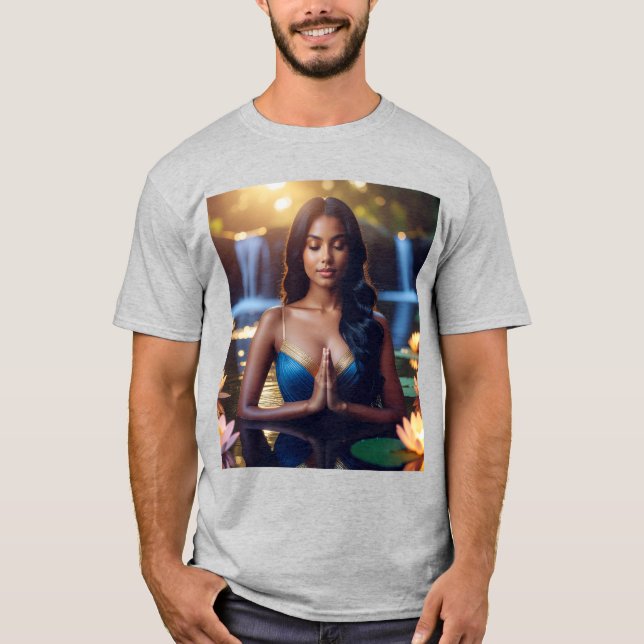 CAMISETA MEDITATION - YOGA - WELLNESS - CARPE DIEM (Anverso)