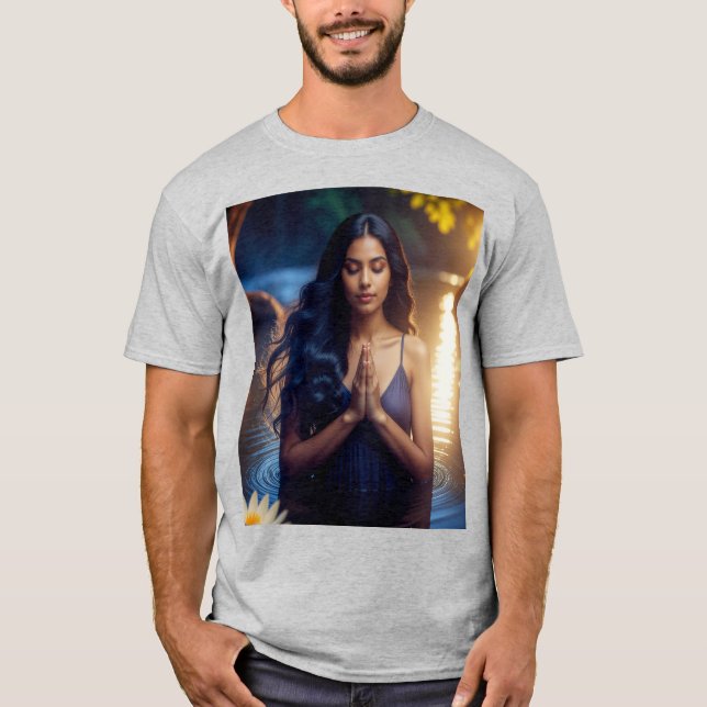 CAMISETA MEDITATION - YOGA - WELLNESS - CARPE DIEM (Anverso)