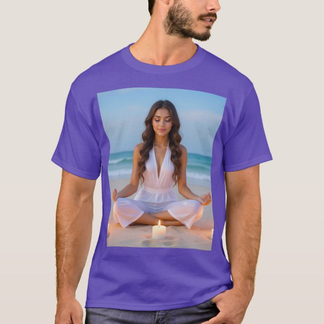 CAMISETA MEDITATION - YOGA - WELLNESS - CARPE DIEM (Anverso)