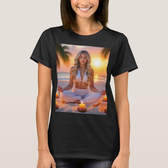 CAMISETA MEDITATION - YOGA - WELLNESS - CARPE DIEM (Anverso)
