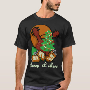 Camiseta medley de guitarra de Navidad diciendo lata de cer